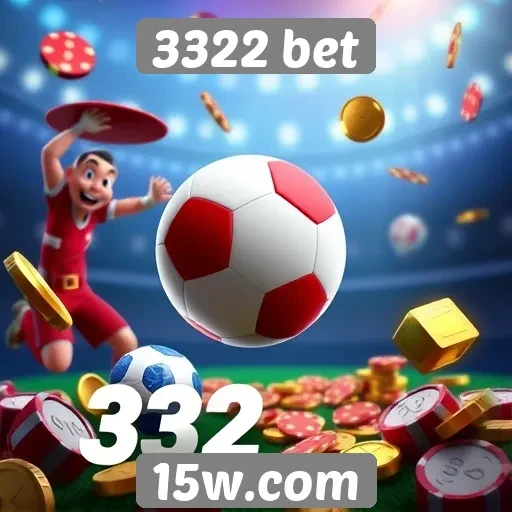 Opções de jogos disponíveis no 3322 bet